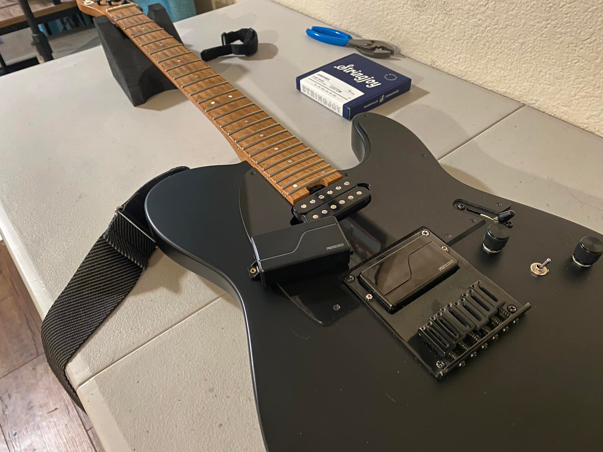 I installed the Fishman Fluence Modern Ceramic on my cheap DIY