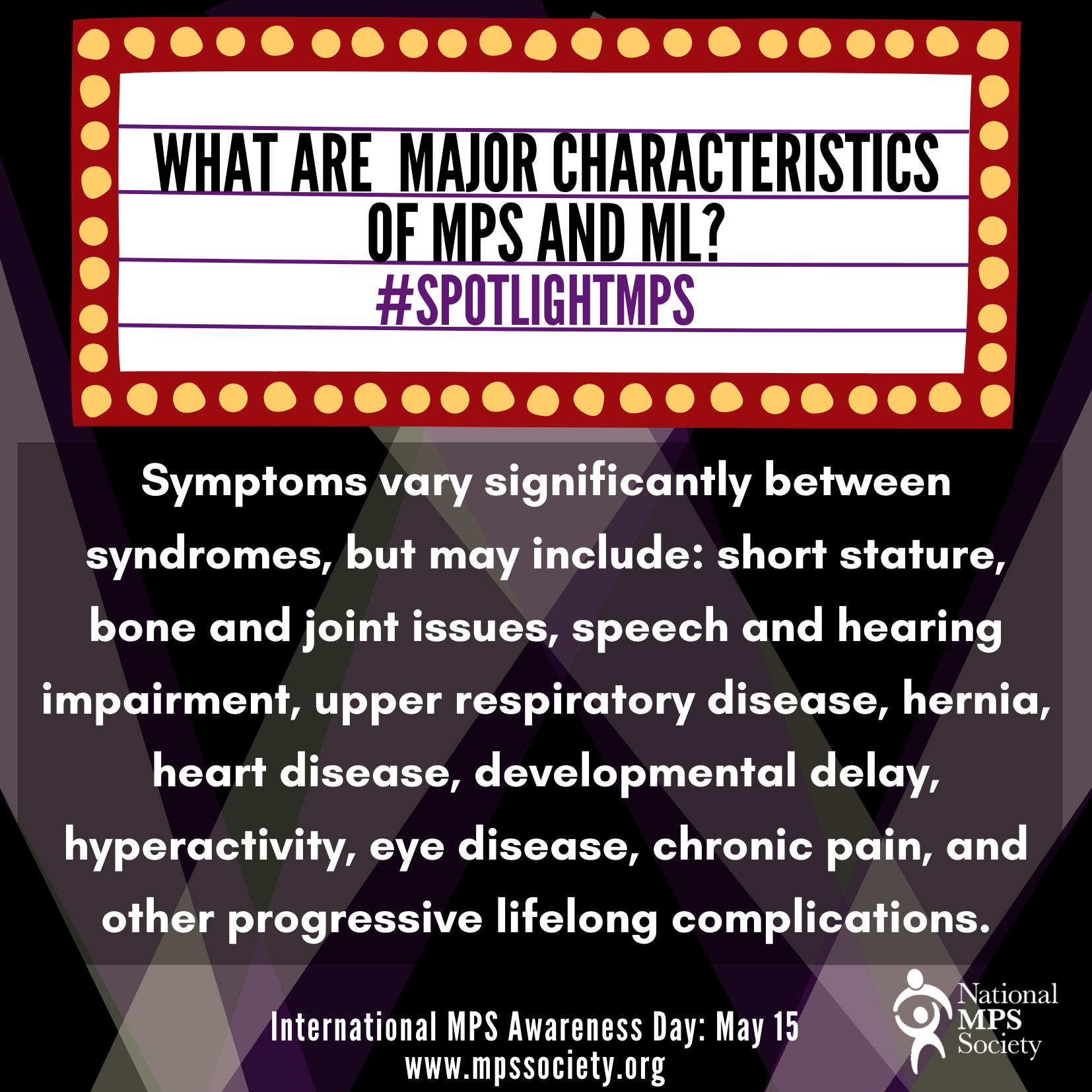 National MPS Society - Day 2: What are major characteristics of MPS and ...