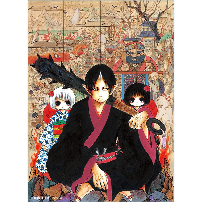 鬼灯的冷彻》推出超精美原画集《地狱玉手箱》】 为纪念江口夏实所创作