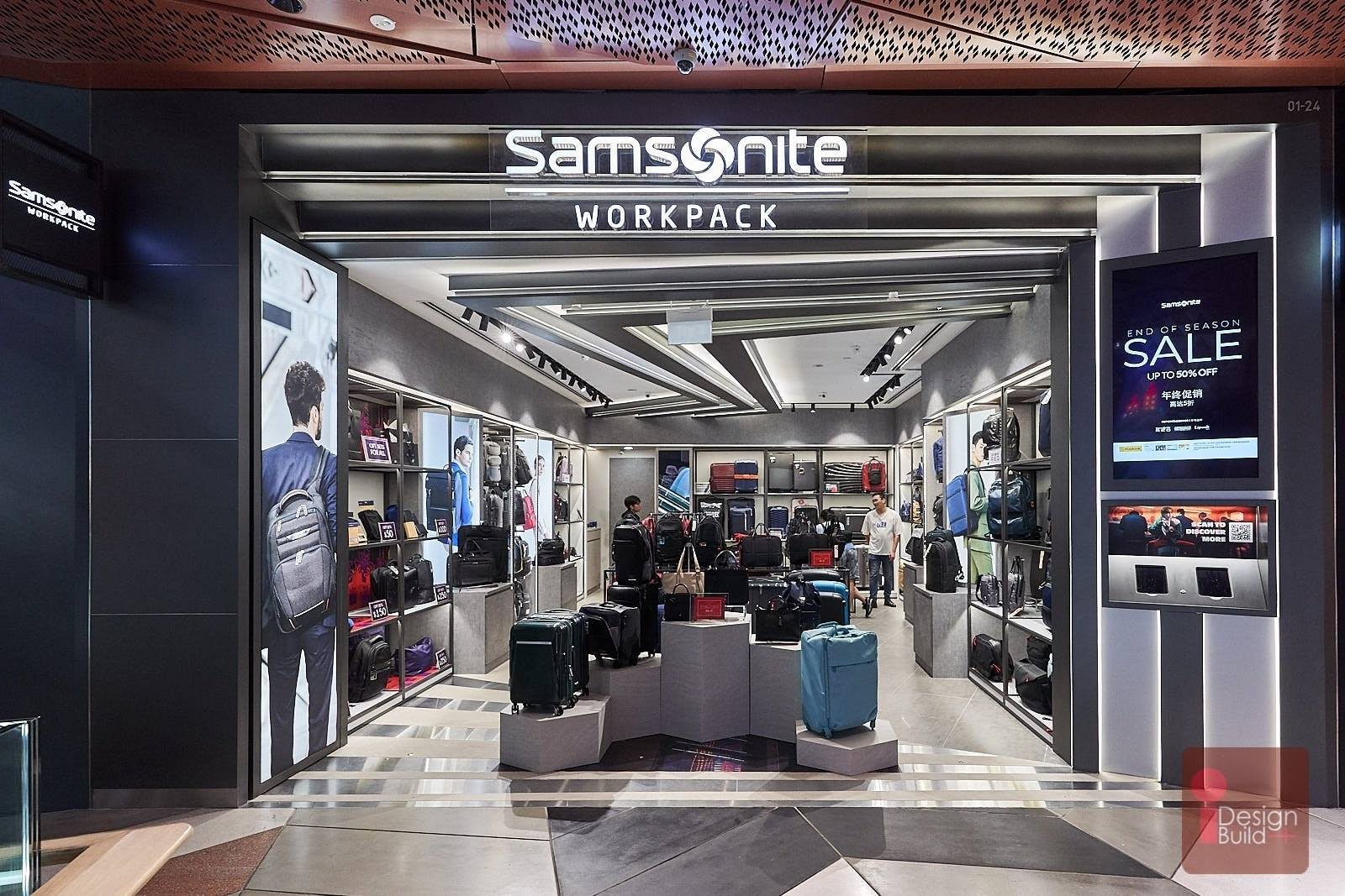 Samsonite - The world's first... - I Design & Build Pte Ltd