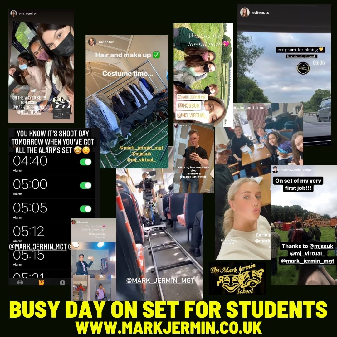 The Mark Jermin Stage School - 🎬WOW- What a busy day yesterday was for ...