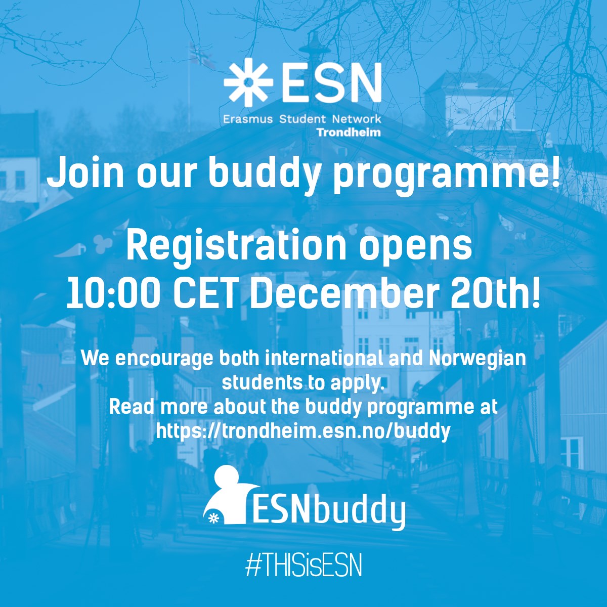 ESN Trondheim - The registration for next semester's buddy... | Facebook