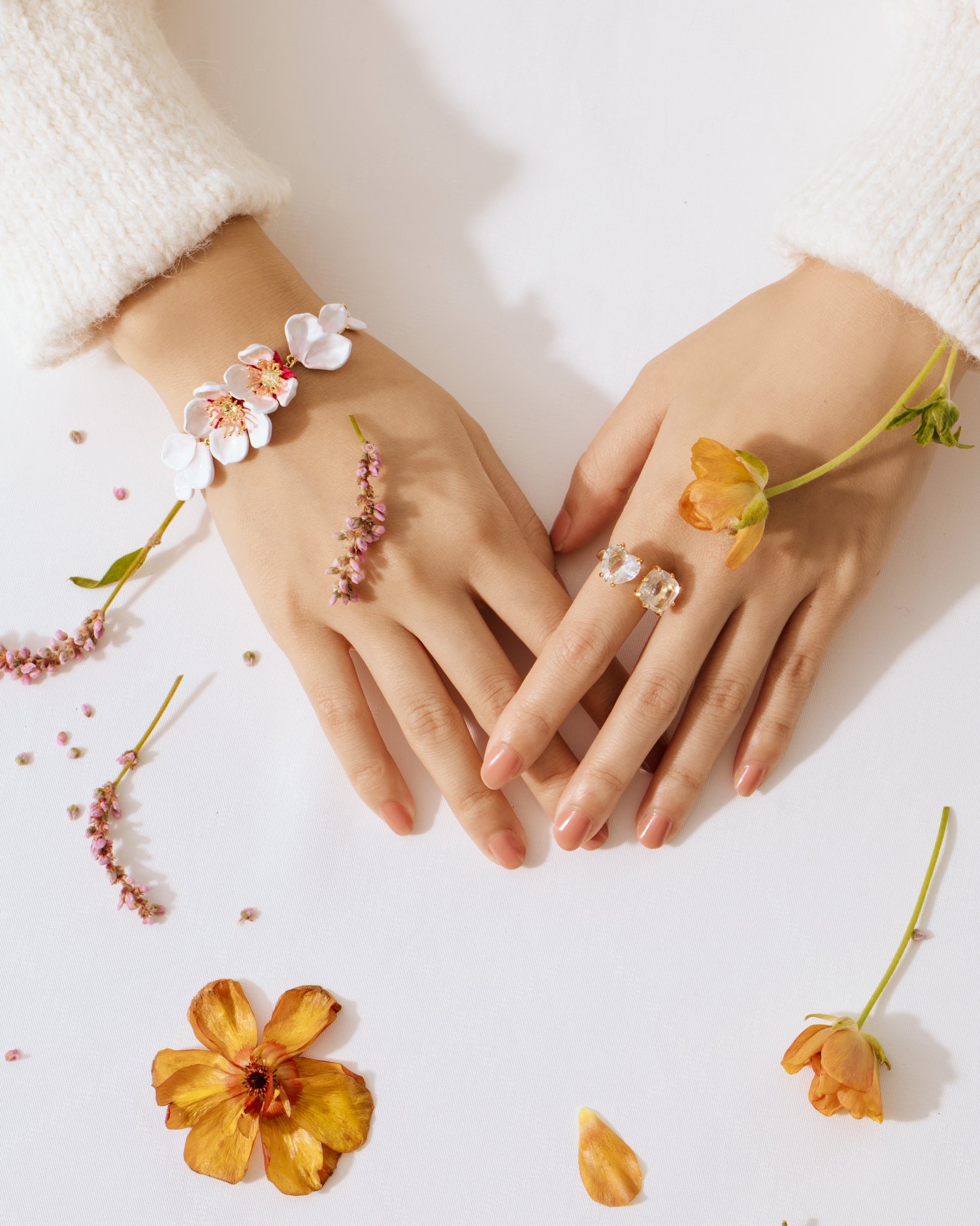 New Collection / Hanami 蝶舞紛飛 ｜Les Néréides｜ 煙花般綻放的象牙 