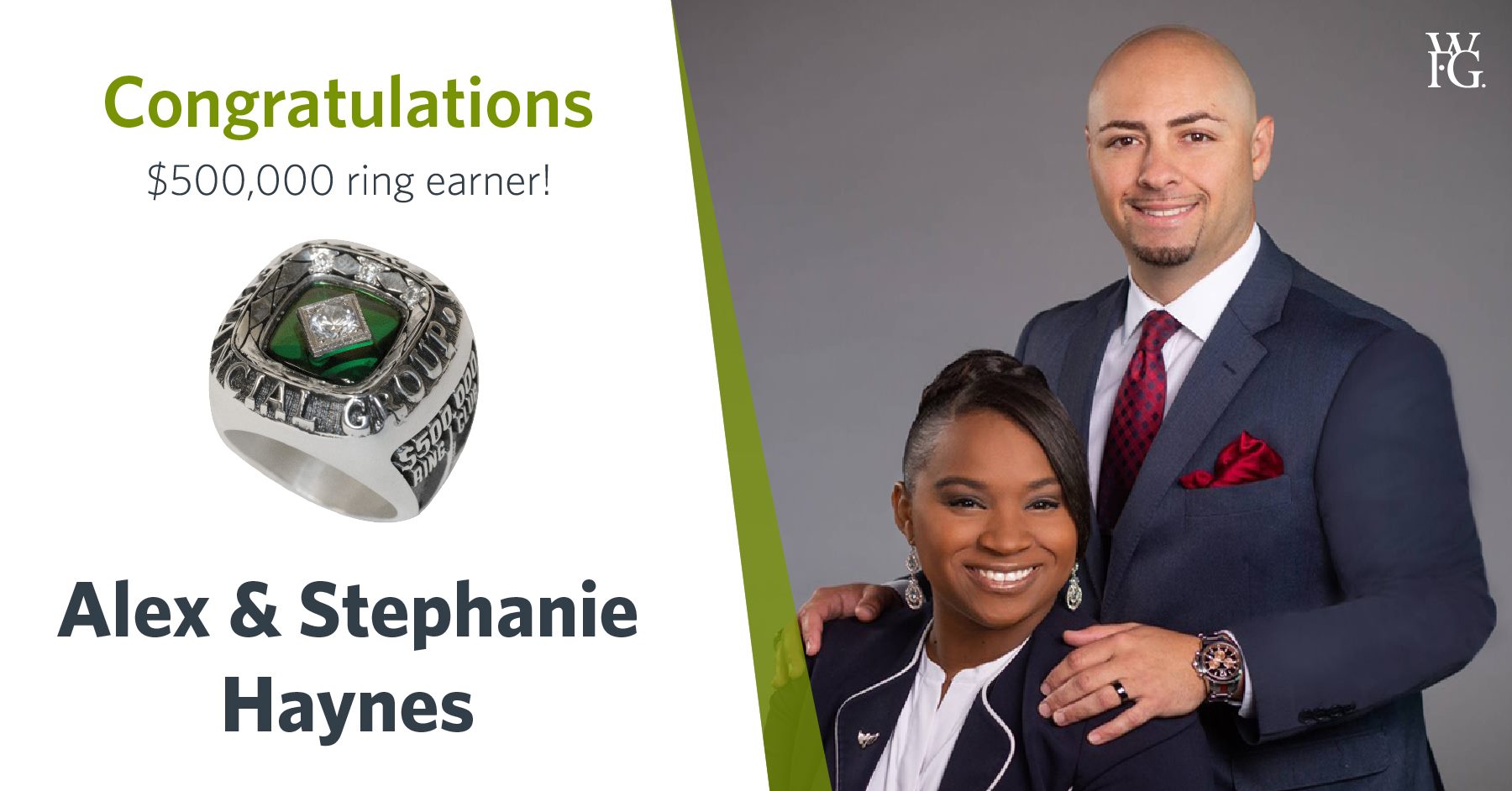 World Financial Group (WFG) - Congratulations Alex & Stephanie Haynes ...