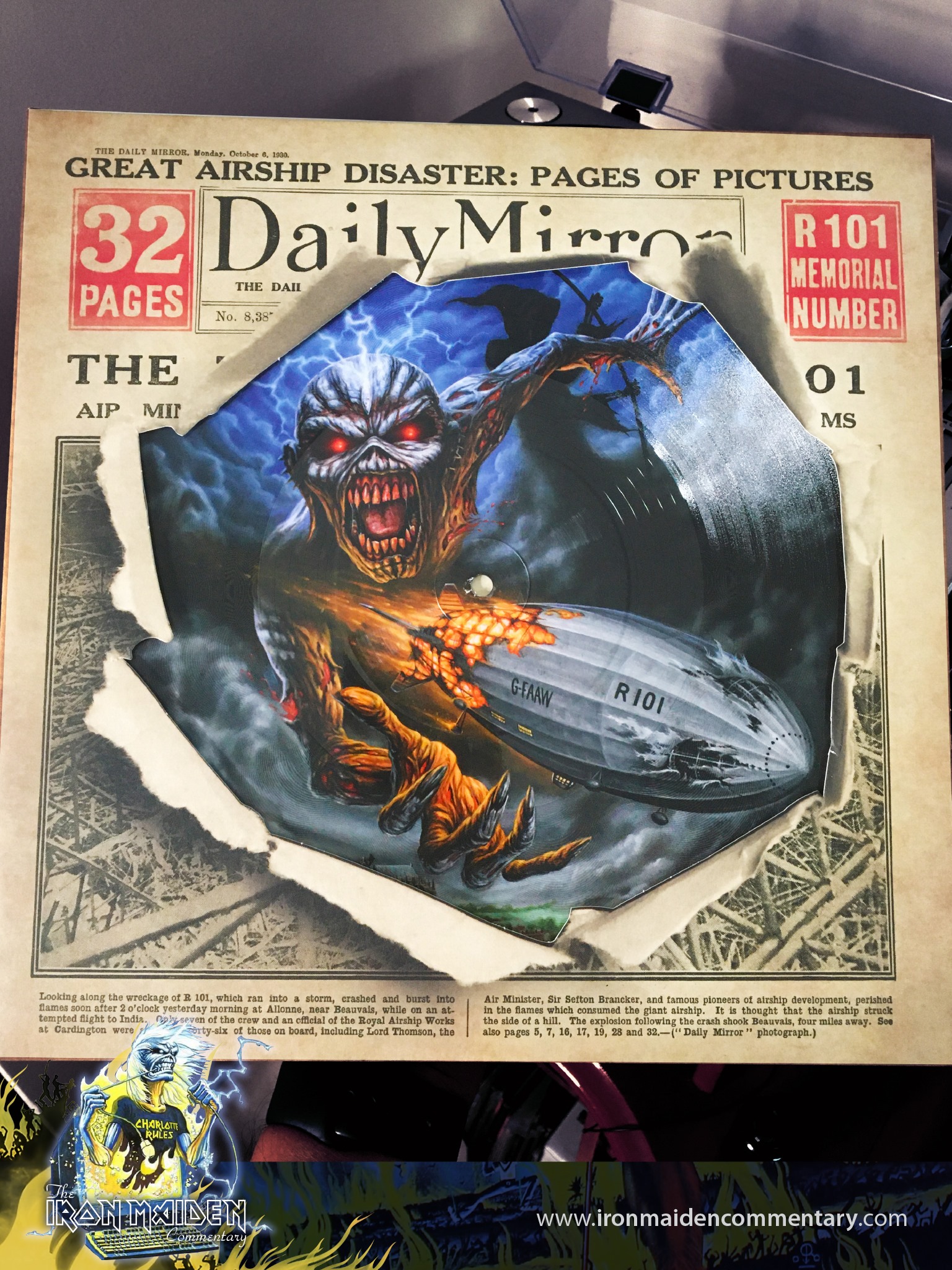 🔴 APRIL 16 2016 Iron Maiden released the single 