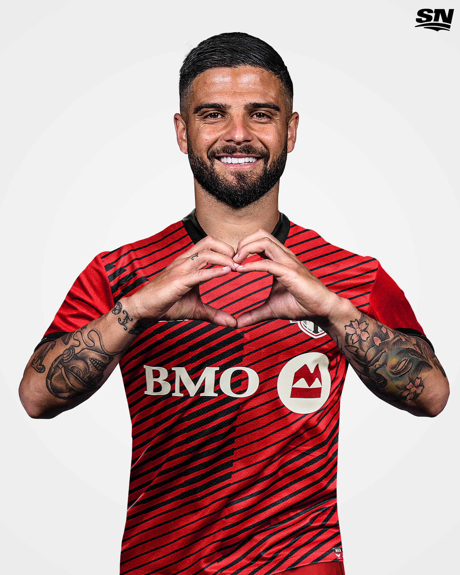 Sportsnet - Lorenzo Insigne in his new Toronto FC uniform.... | Facebook