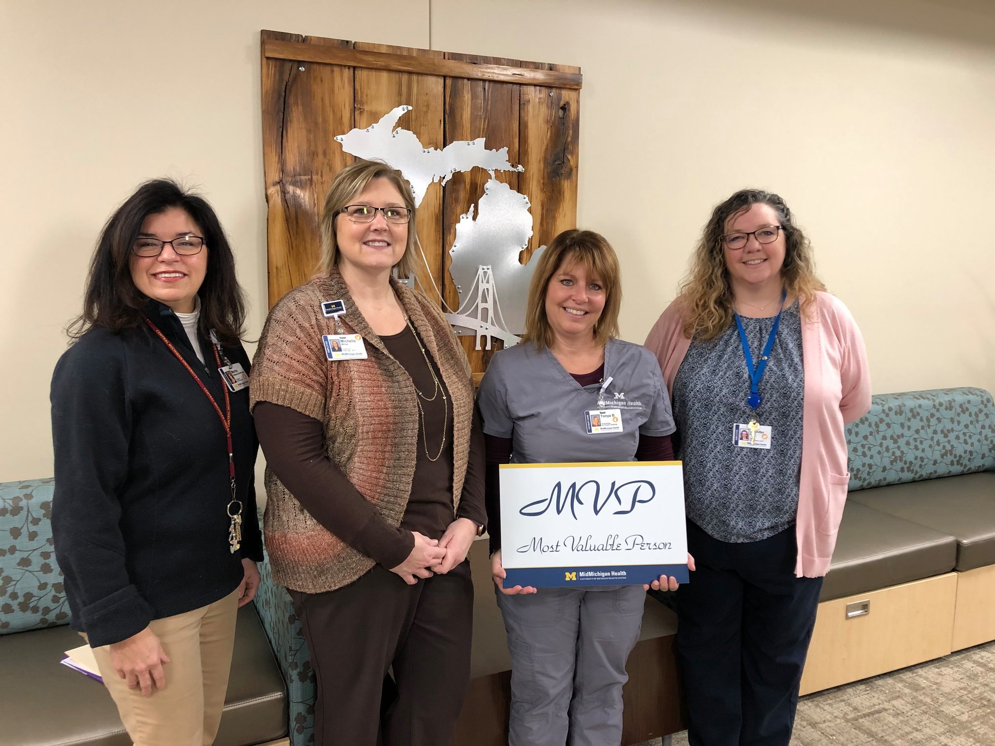 Congratulations to Tonya Boucher, MVP... - MyMichigan Health | Facebook