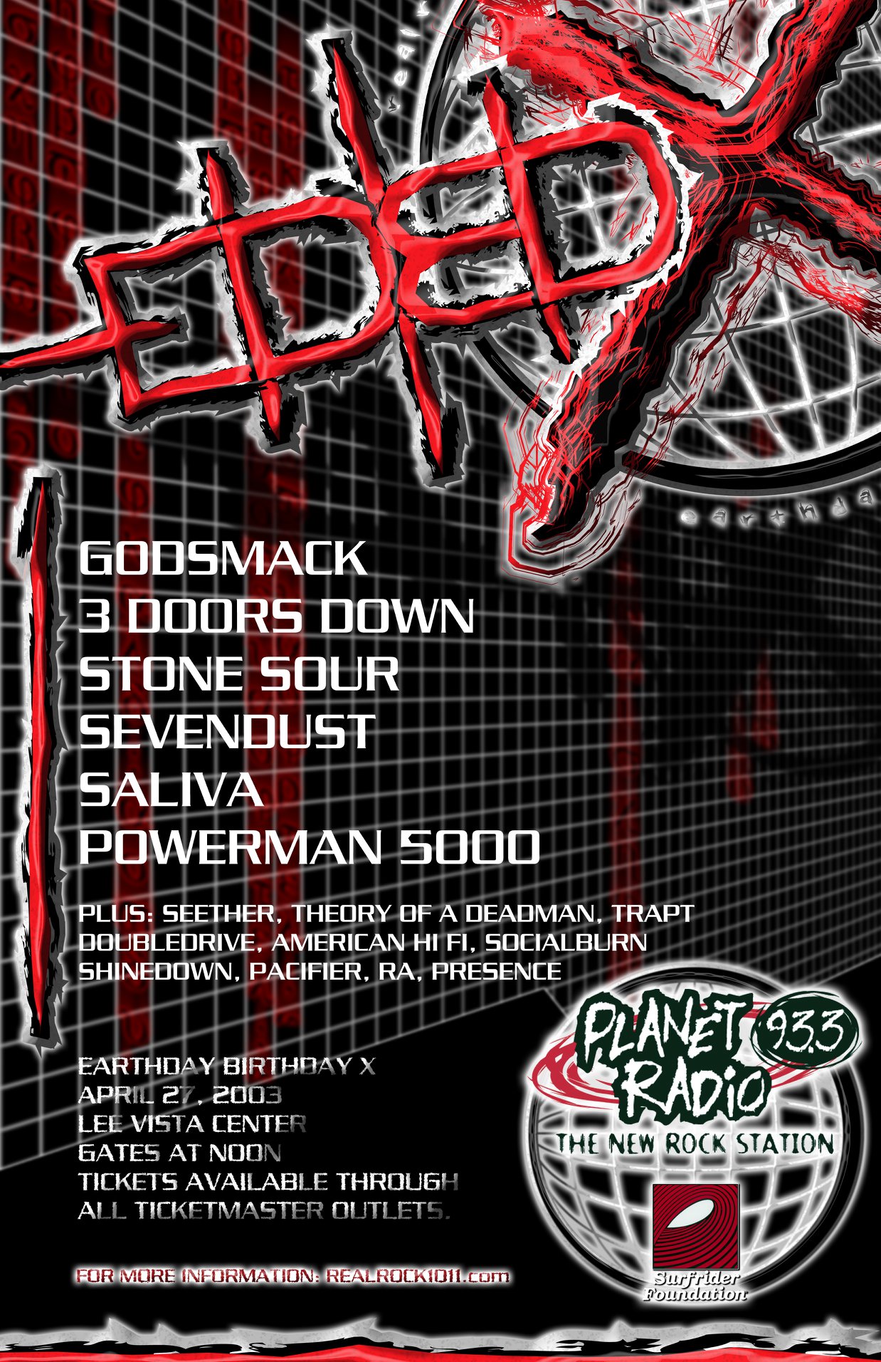 EARTHDAY BIRTHDAY 10 (EDBDX)... - WJRR's Earthday Birthday | Facebook