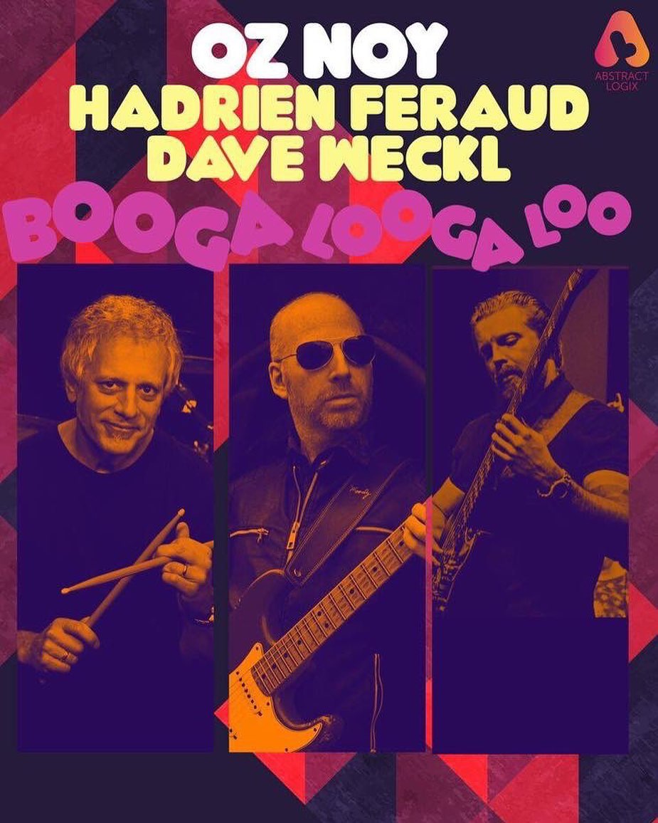 TOUR DATES! Dave will join Oz Noy and Jimmy Haslip all over the