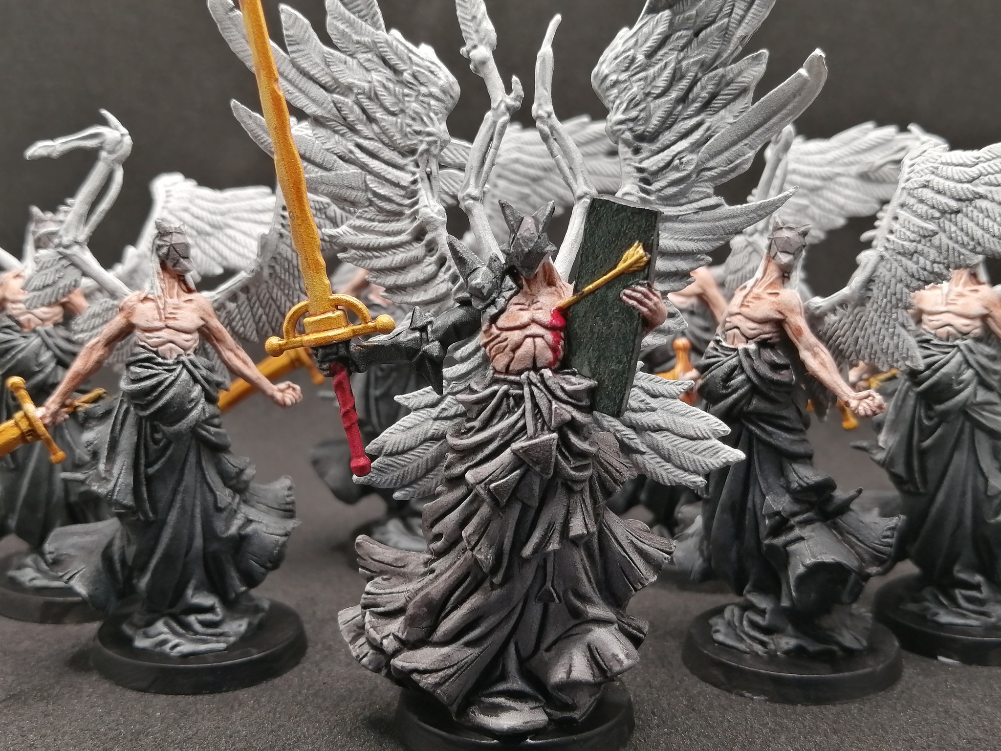 Figurine Archangel Raphael - Massive Darkness 2 Hellscape - Cartes Anglaises - Occasion - CMON