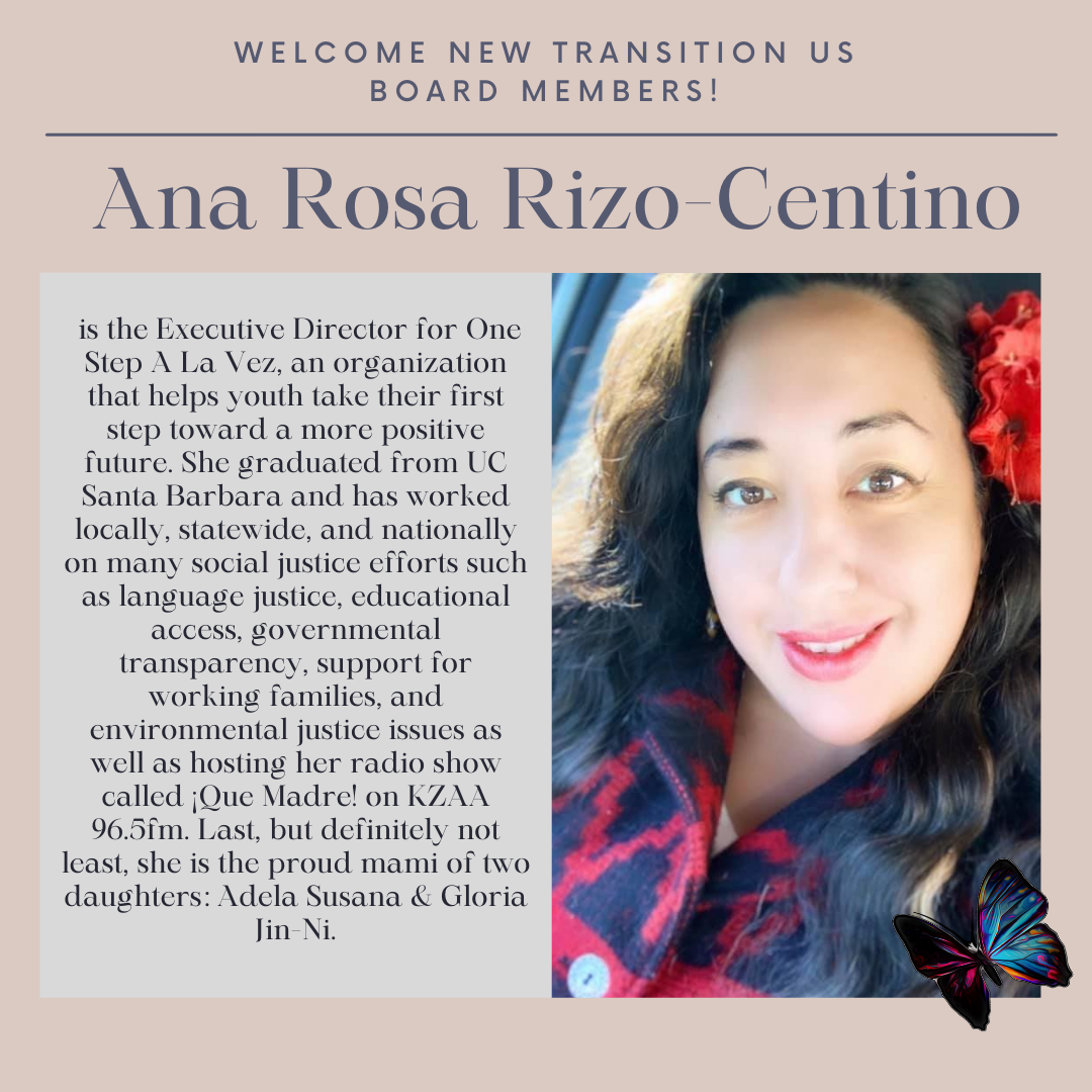 Transition US - Join us in welcoming Ana Rosa Rizo-Centino...