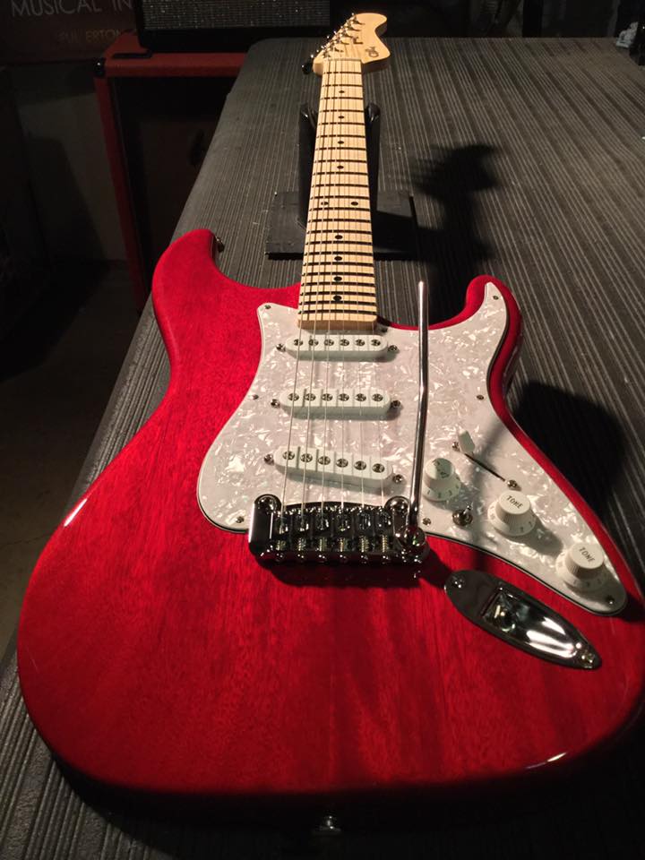 Here's a 40th Anniversary Collection S-500 in Clear Ruby Red