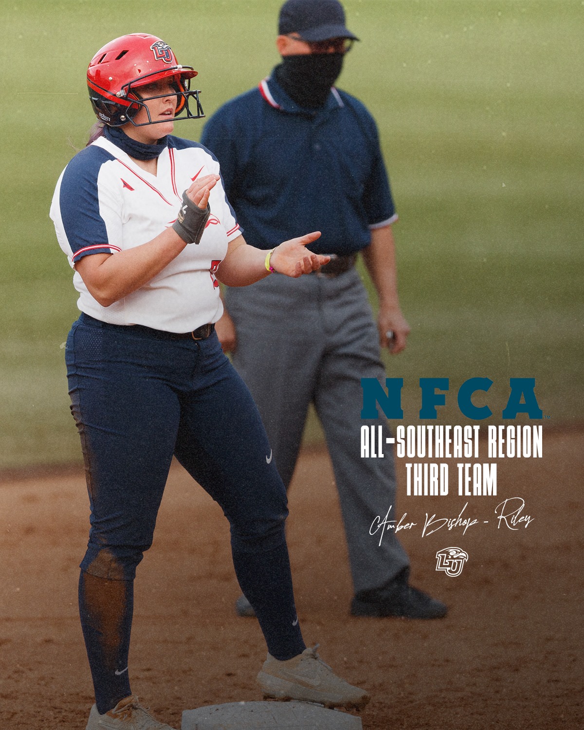 Liberty Softball - Amber Bishop-Riley has been named to the National ...
