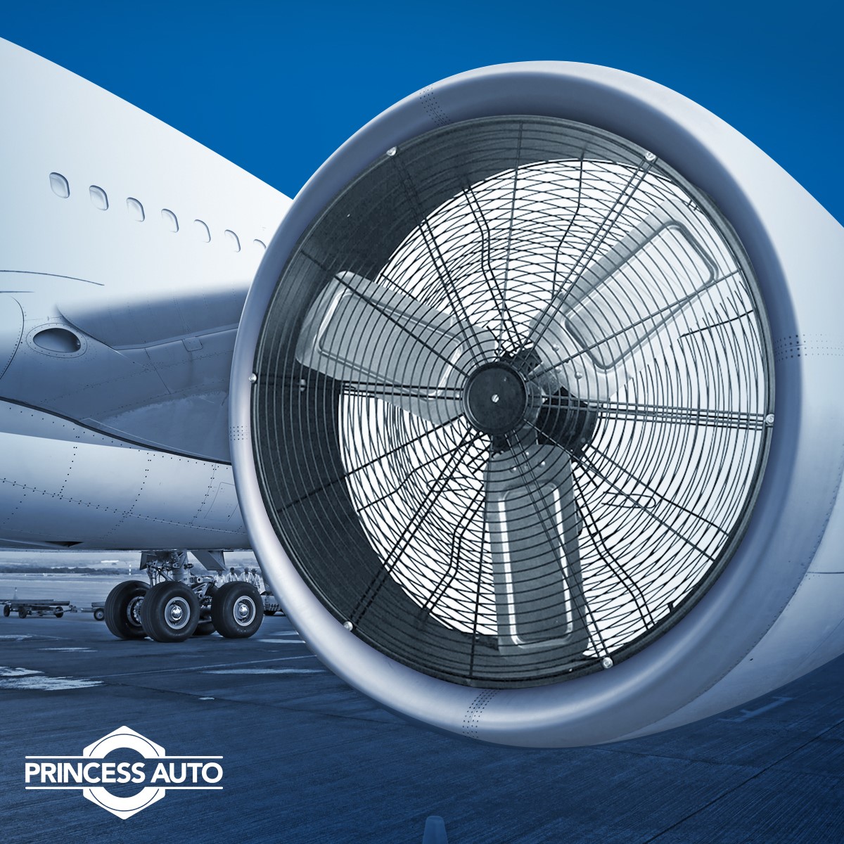 Princess Auto - A very powerful fan at a very low price 💪... | Facebook
