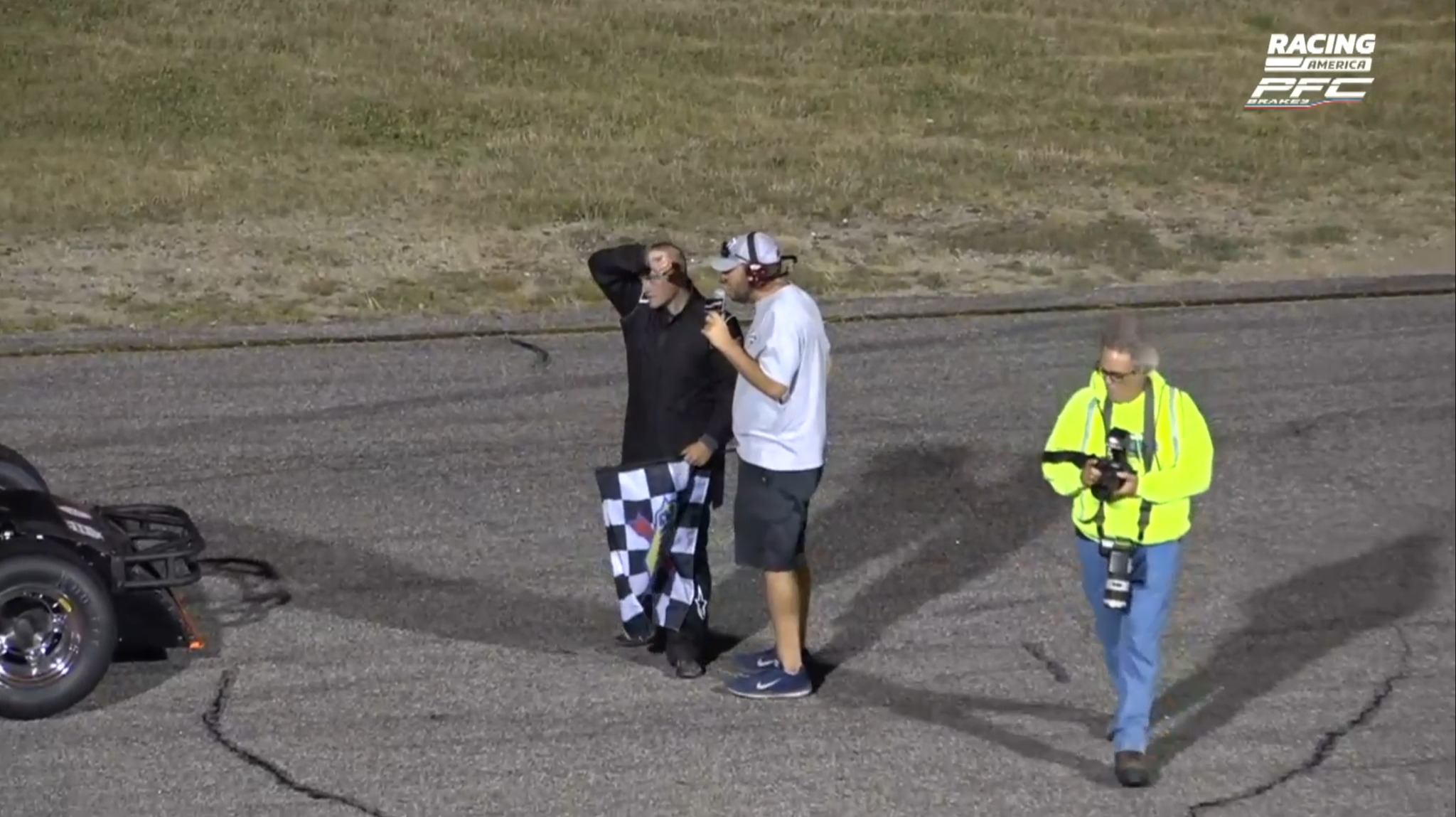 Racing America - John O'Sullivan takes home the checkered...