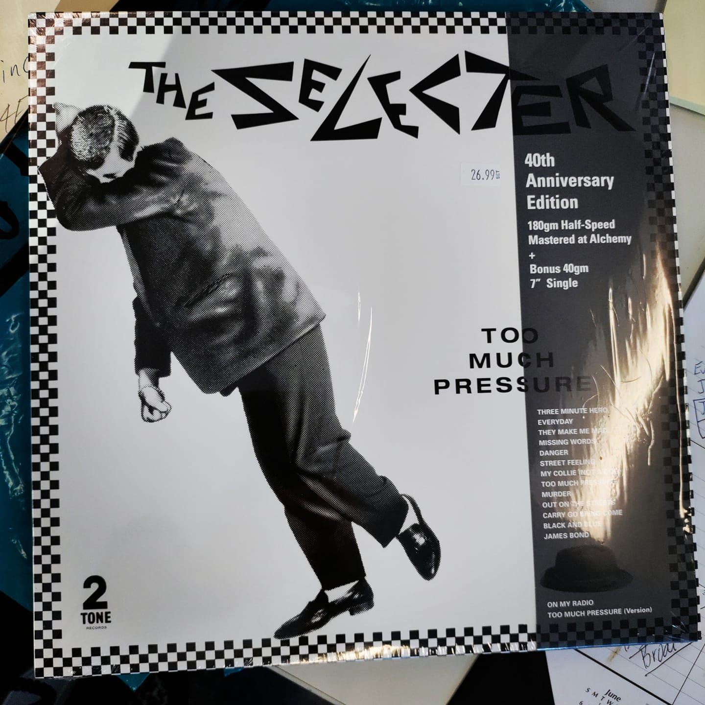 On the 23rd of February, 1980, Too Much Pressure by The Selecter