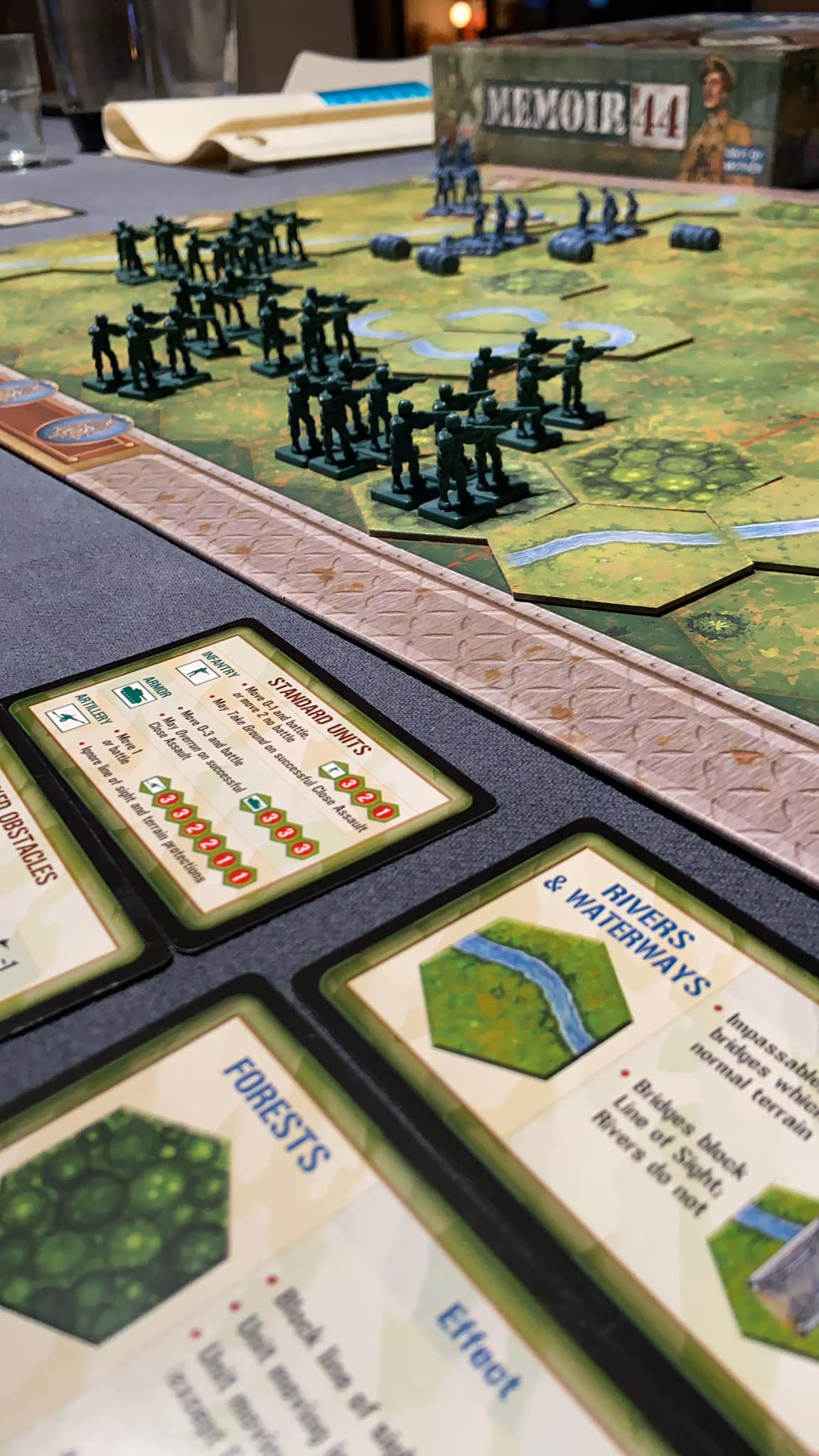 Memoir '44 &ndash; Set Foreste Europee (4 Pezzi) Espansione Per Gioco Da Tavolo WW2