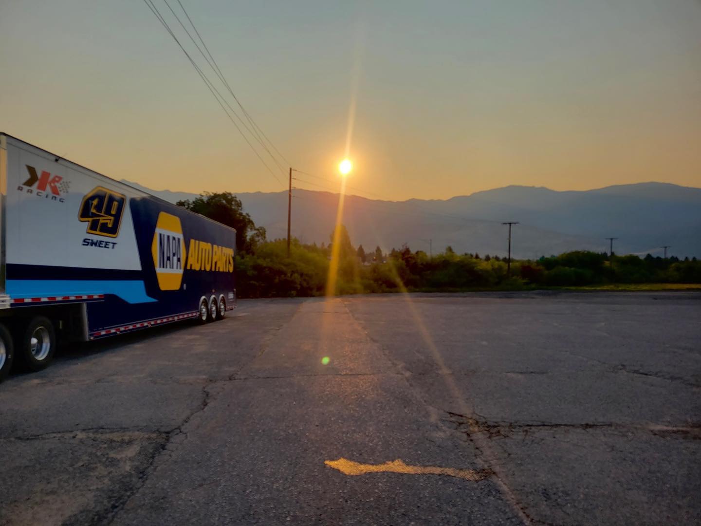 Kasey Kahne Racing - Butte, Montana sure is a beaut in the morning ...