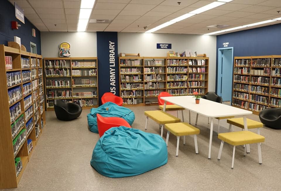 USAG Daegu - The Camp Walker Library has been remodeled... | Facebook