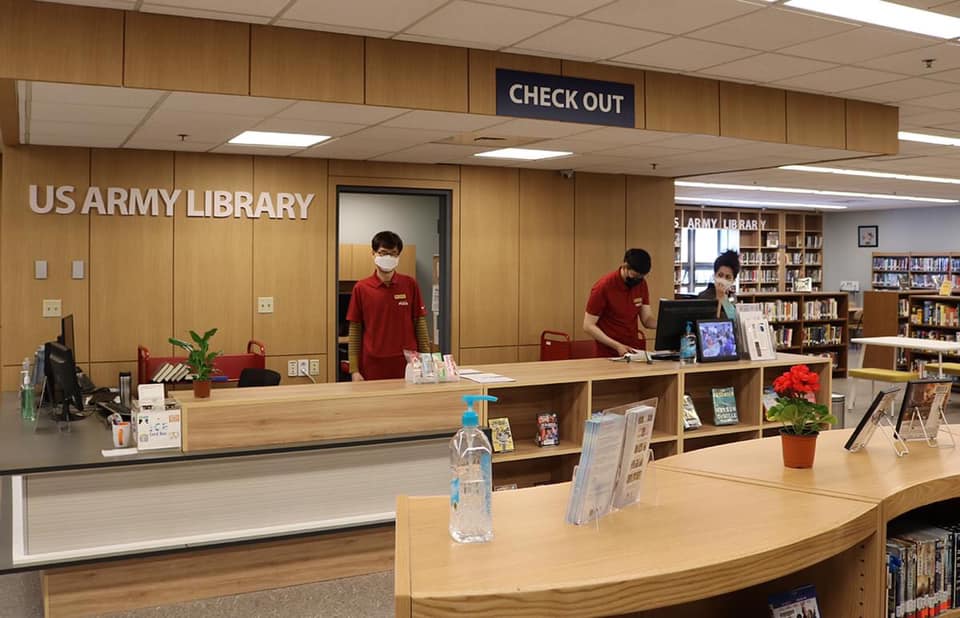USAG Daegu - The Camp Walker Library has been remodeled...