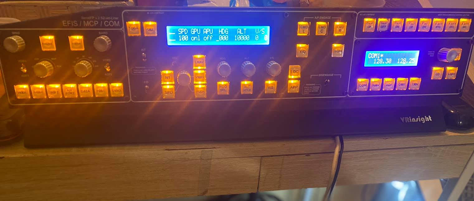 Flight Sim Setups & DIY | Forsale vrinsight mcp2 fds cdu $800 for both ...