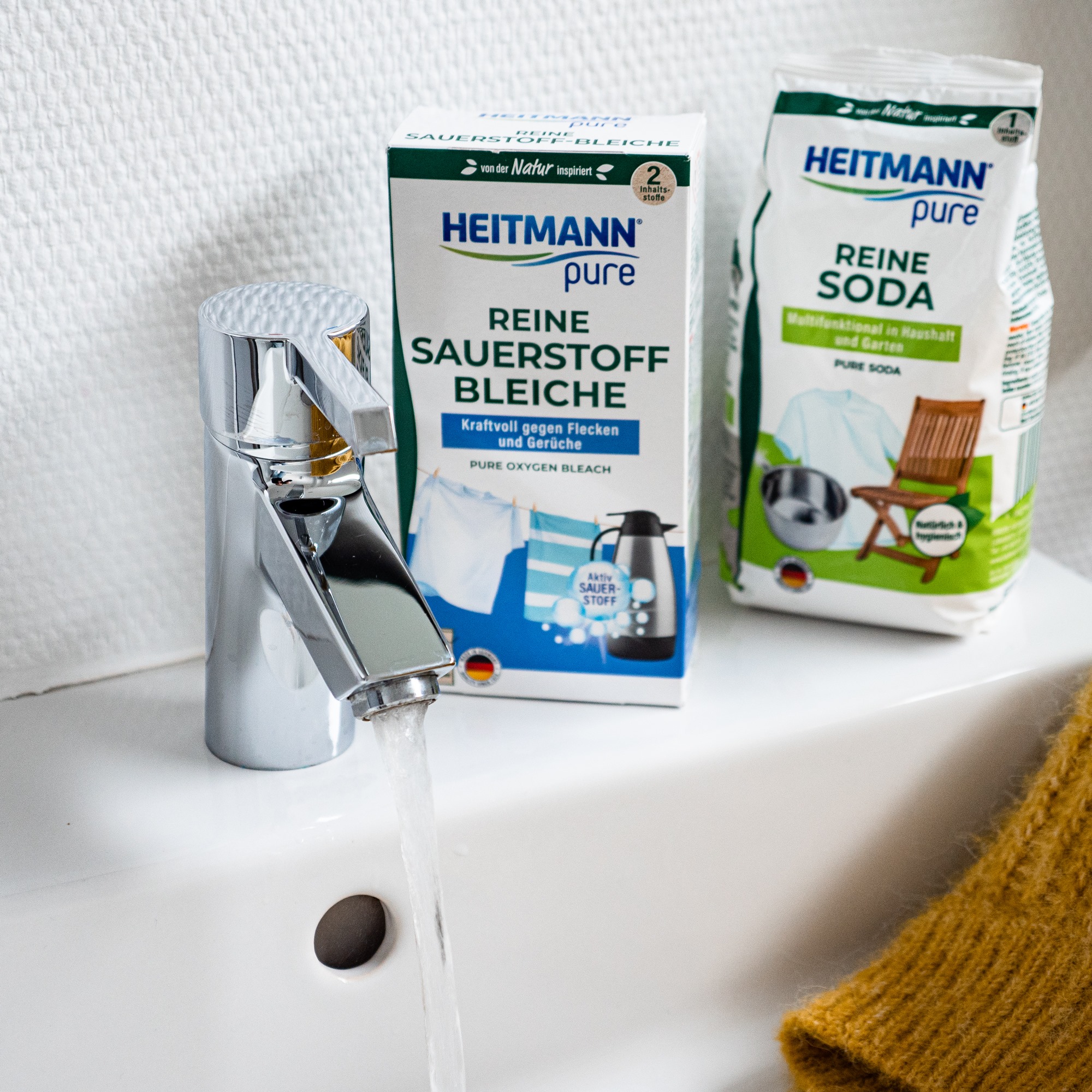 Vielseitig und sanft zur Umwelt Die Produkte von HEITMANN pure enthalten nur ausgewählte, von der Natur inspirierte, Inhaltsstoffe und sind super einfach und universell anwendbar! Ob Textil, Garten