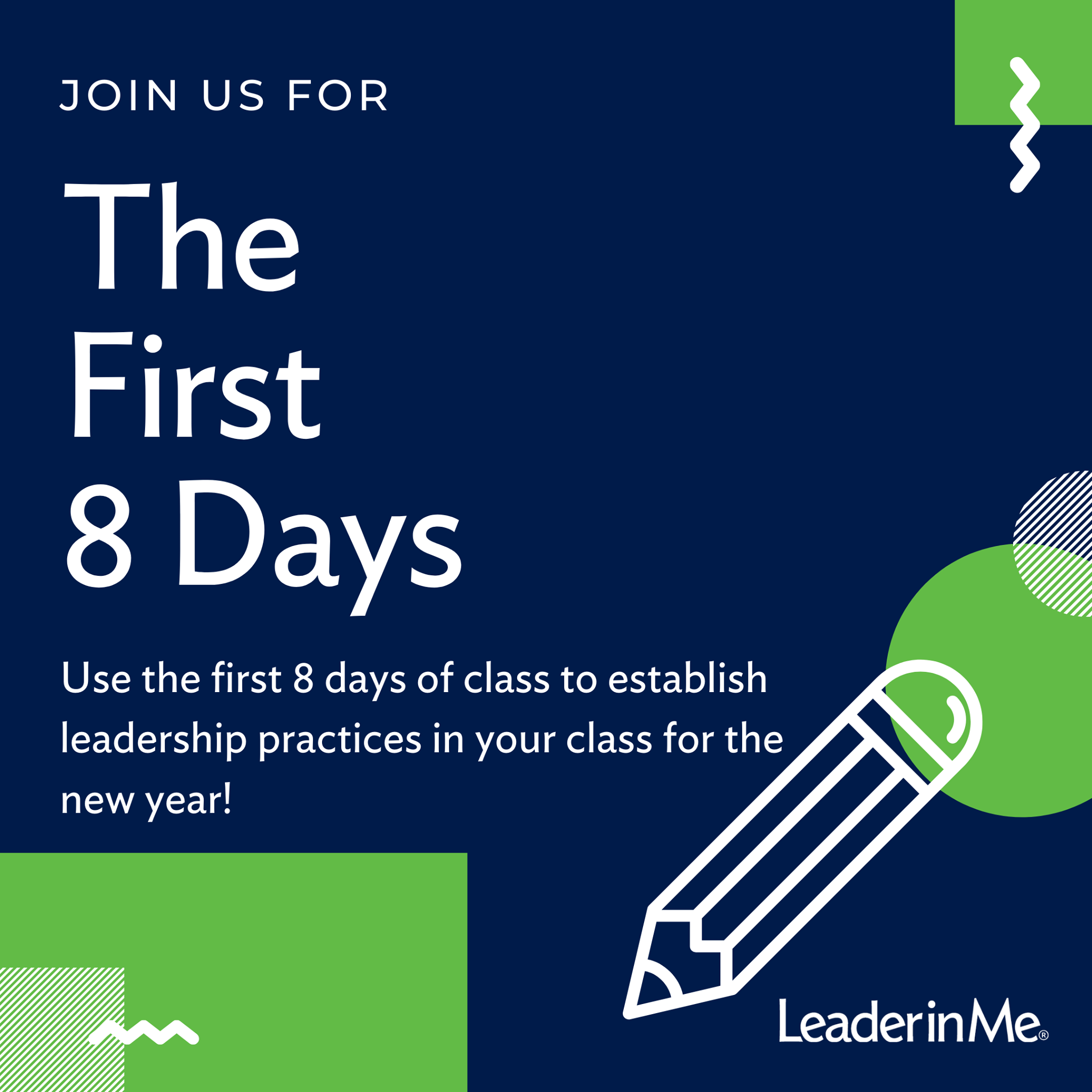 Leader in Me - We're taking you through the First 8 Days!... | Facebook