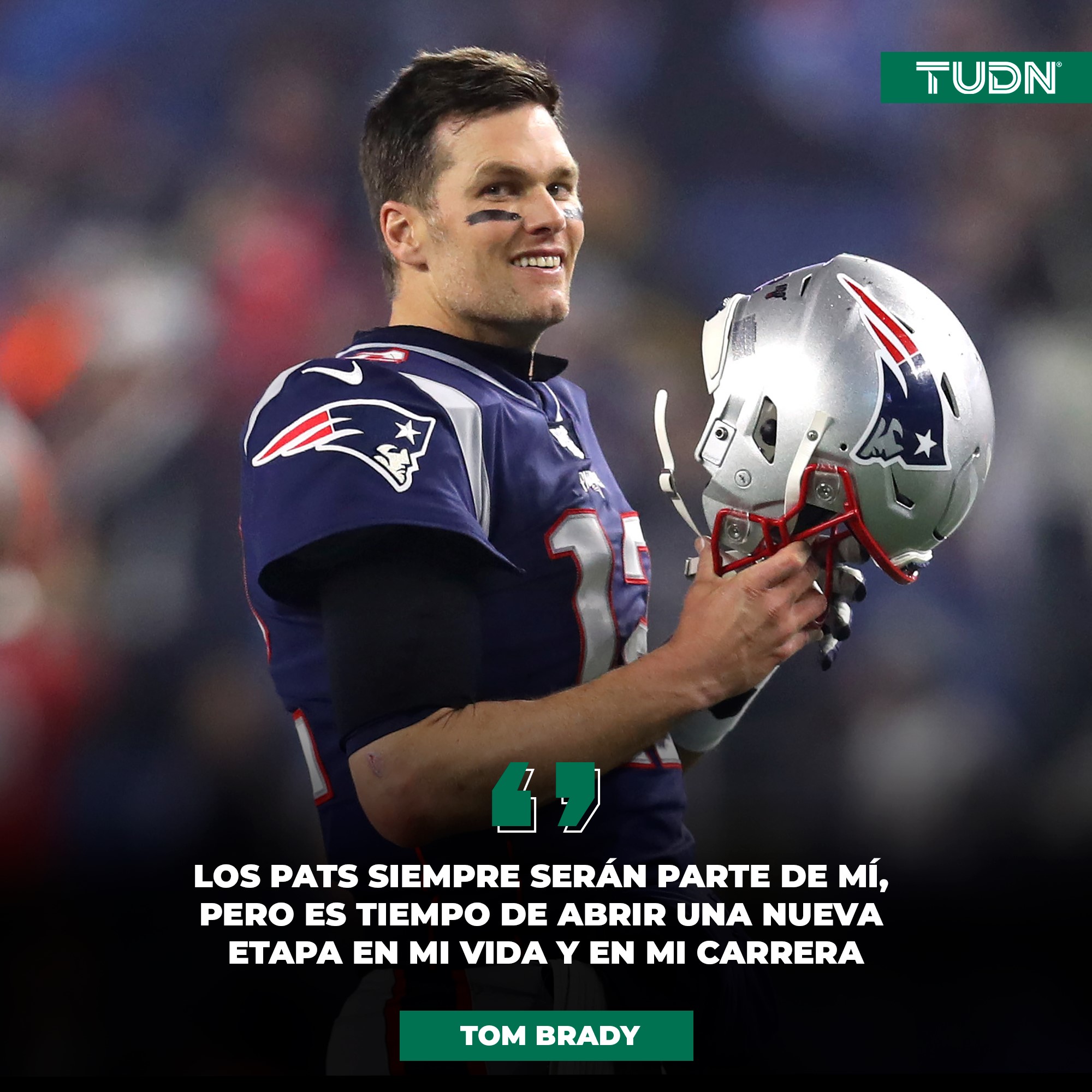 TUDN MEX - 🚨 ¡ES OFICIAL! 🚨 Tom Brady se va de los New...