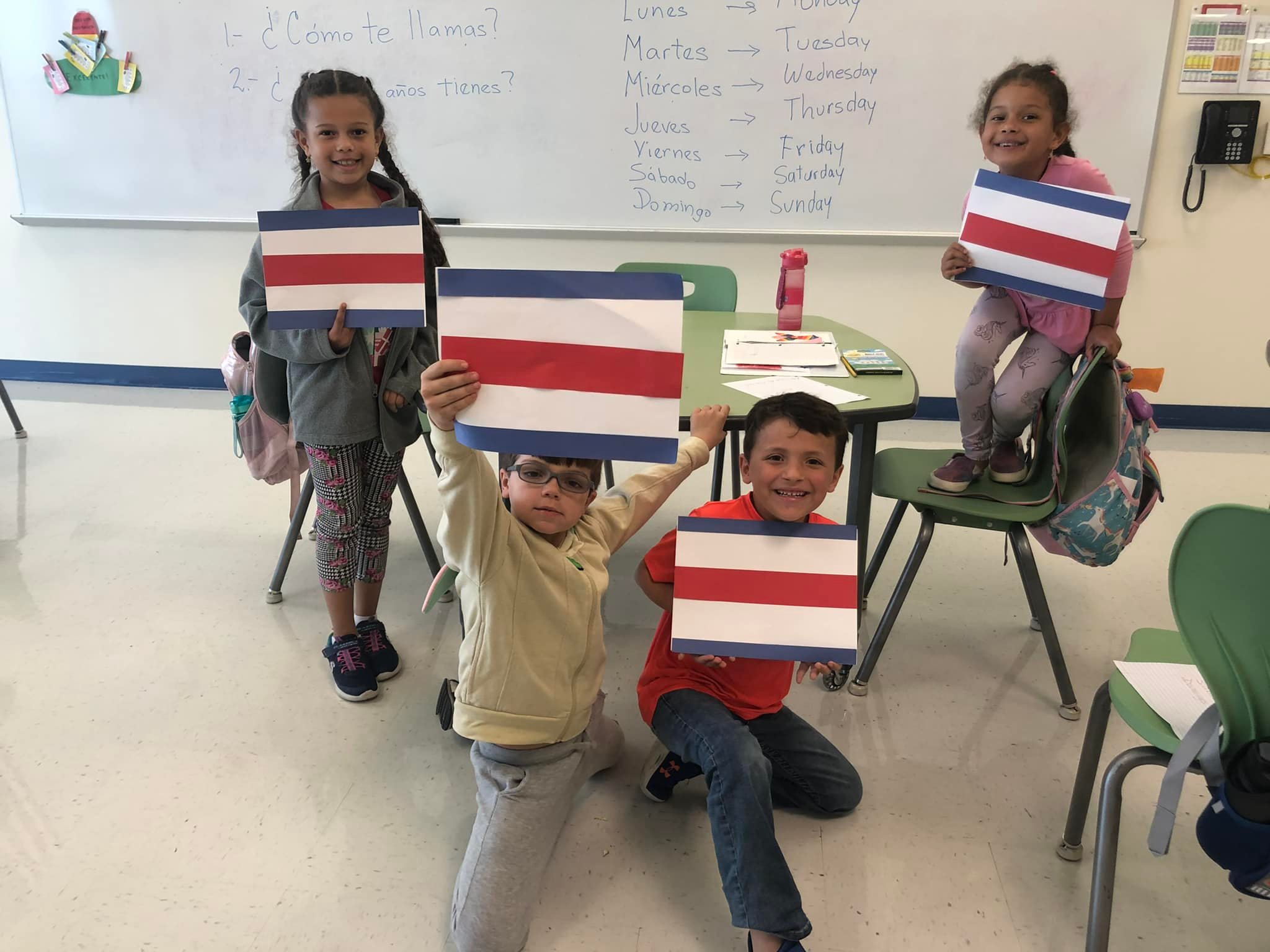 Students at PES... - L.E.E.- Language Exploration Enrichment