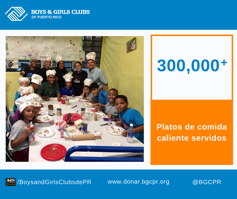 🥦 Nueve (9) de cada 10... - Boys & Girls Clubs de Puerto Rico