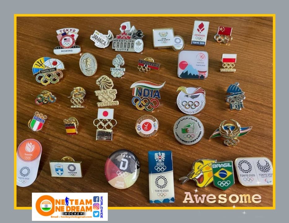 A PRIZED COLLECTION - Take a look at these beautiful pins from