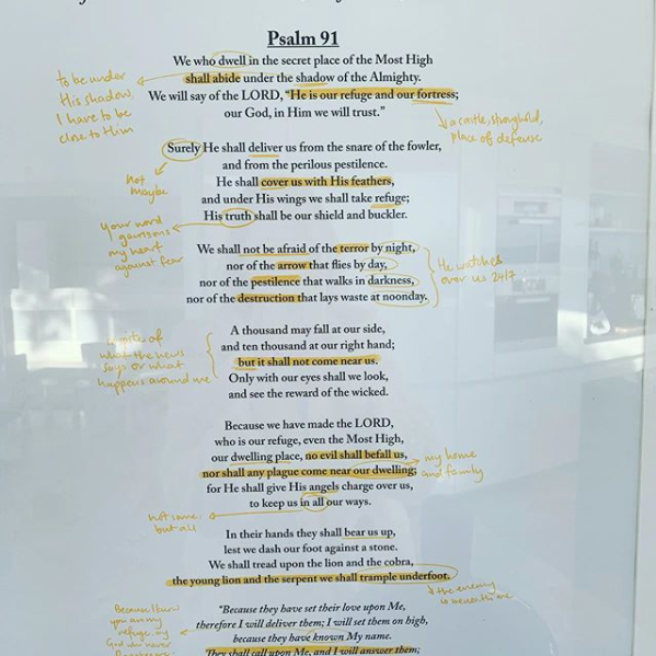 希少　THE PSALMS: THEIR ORIGIN AND MEANING My Mother's Day gifts from my kiddos this year Psalm 91 is SO
