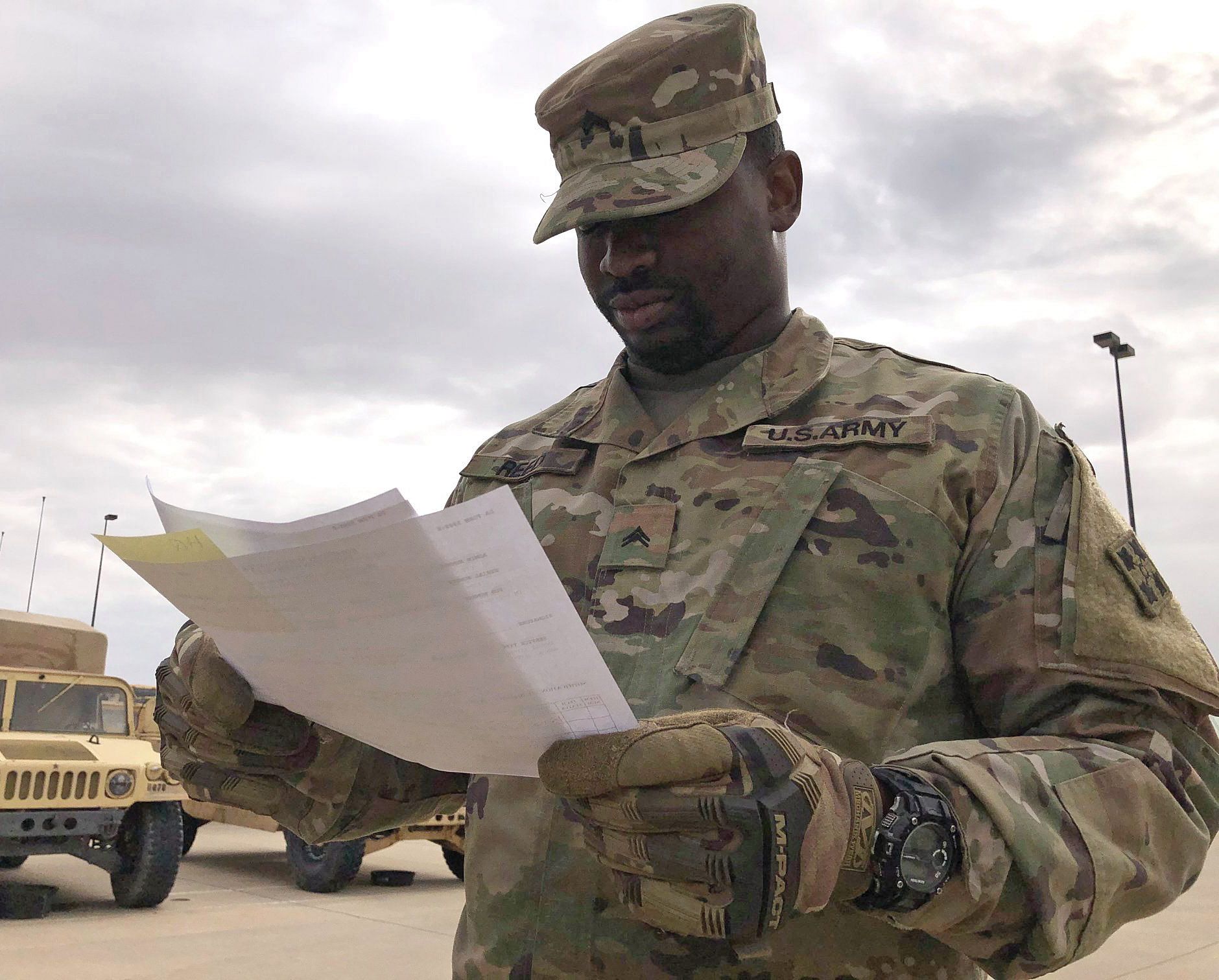 U.S. Army Fort Carson - Cpl. Gary Reed, 2nd Infantry Brigade Combat ...