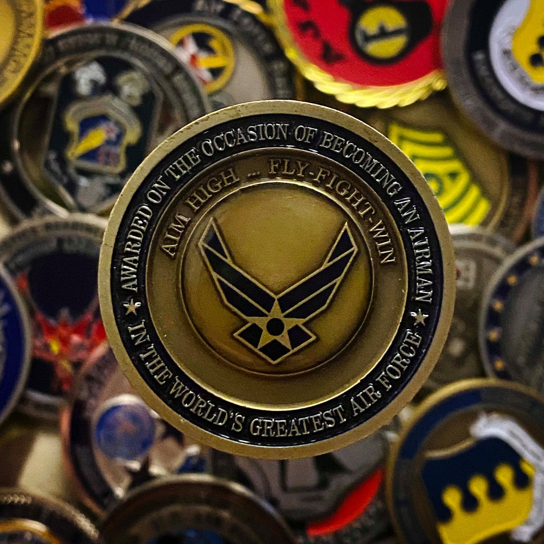 Airman Magazine - Coin check! Show us your favorite challenge coin! The ...