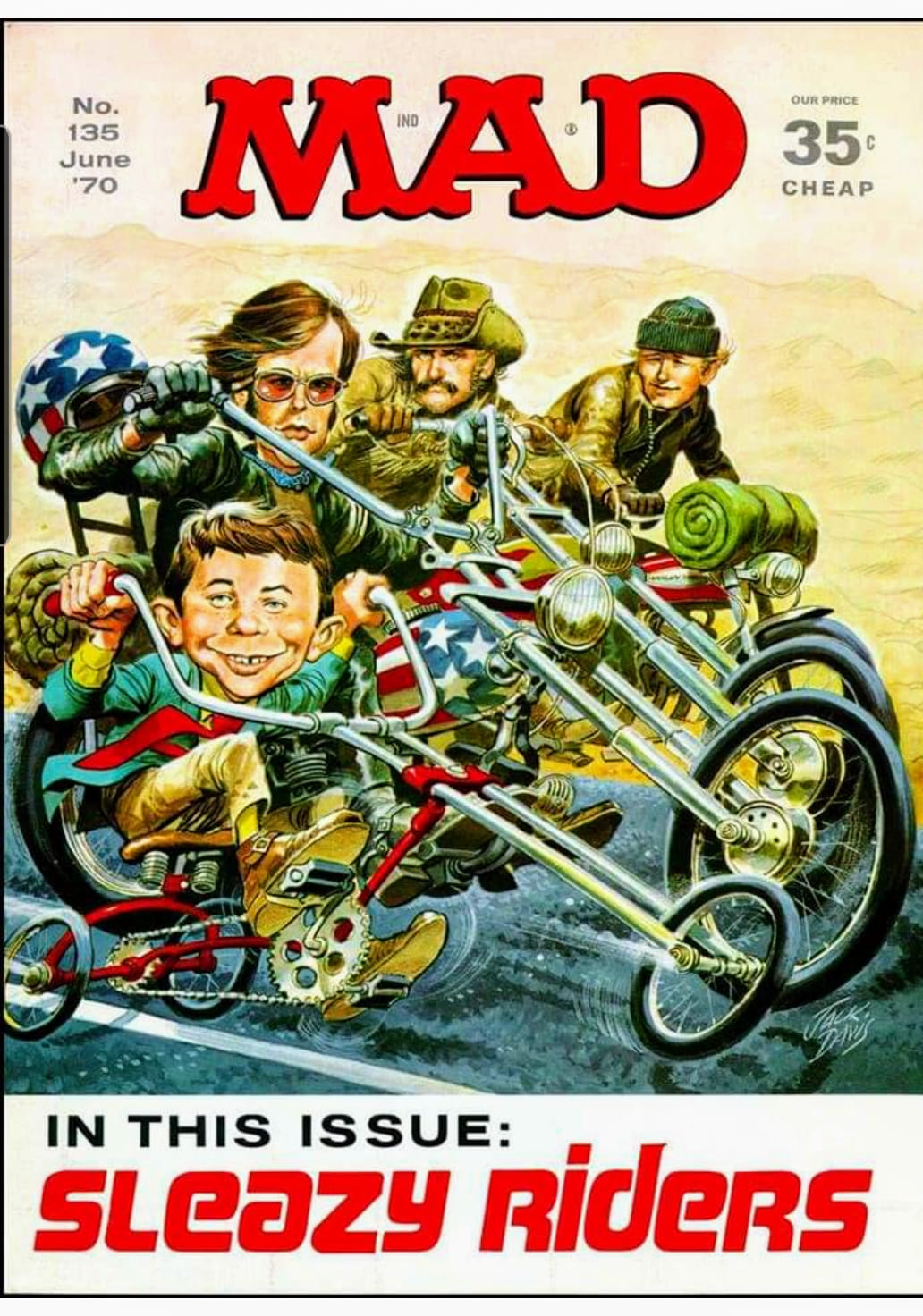 I was flipping through a MAD Magazine from 1976 and came across