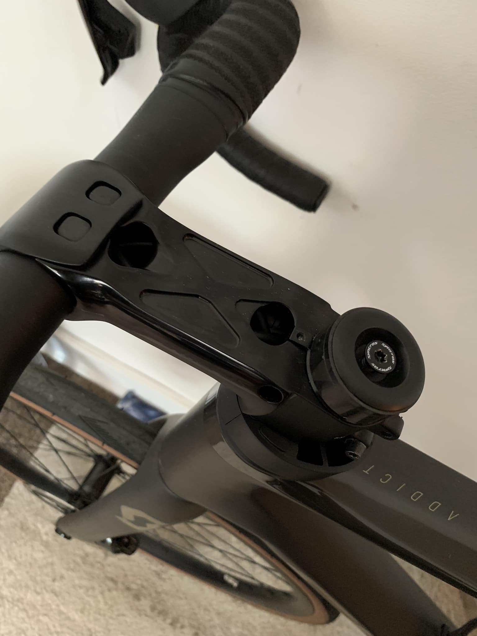 Trading 120mm S-Works SL7 stem for 100mm version
