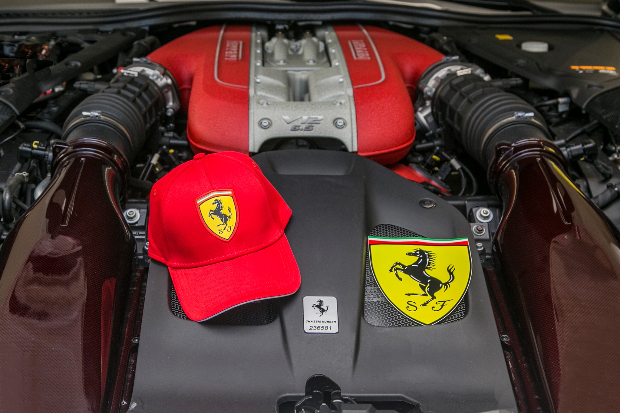 Ferrari - The cotton Ferrari Classic Shield Cap compliments the classic ...