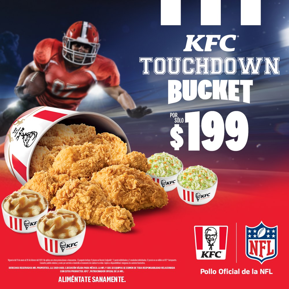 KFC - Despídete del #TouchDown Bucket como se merece:...