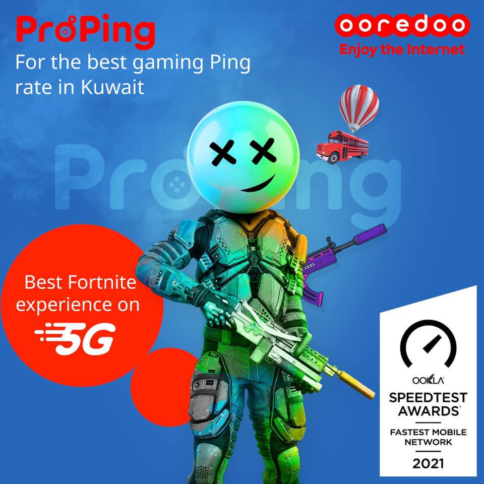 Ooredoo Kuwait - Enjoy the best gaming ping rate with no... | Facebook