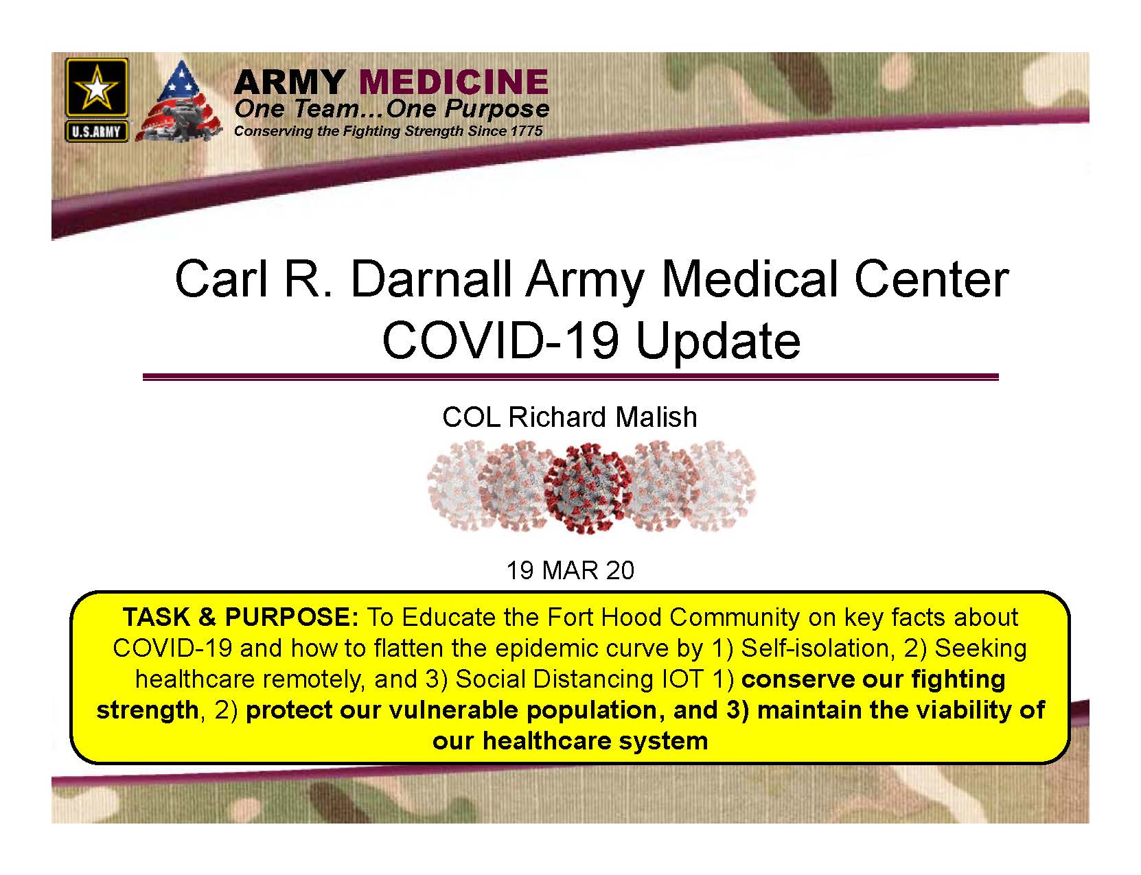 Carl R. Darnall Army Medical Center | Fort Hood TX