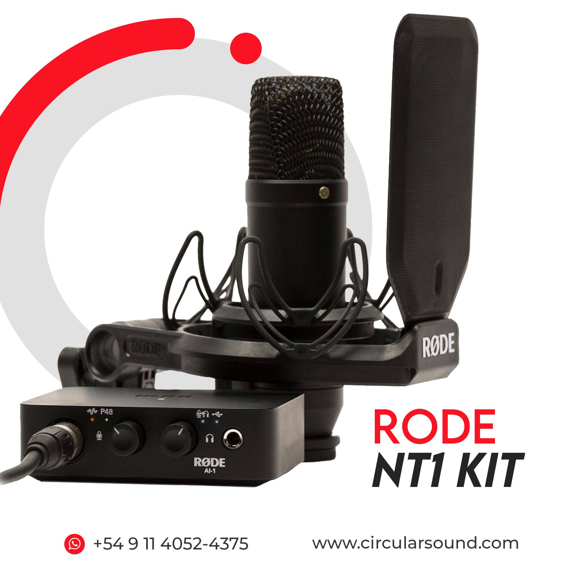CircularSound - 🎤 Micrófono Condenser Para Estudio Rode... | Facebook