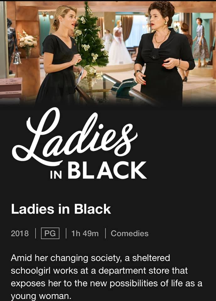 the ladies in black dresses is now on Netflix. Amid her changing society, a sheltered schoolgirl works at a department store that exposes her to new possibilities of life as a young woman xmas-gifts-25-under-150