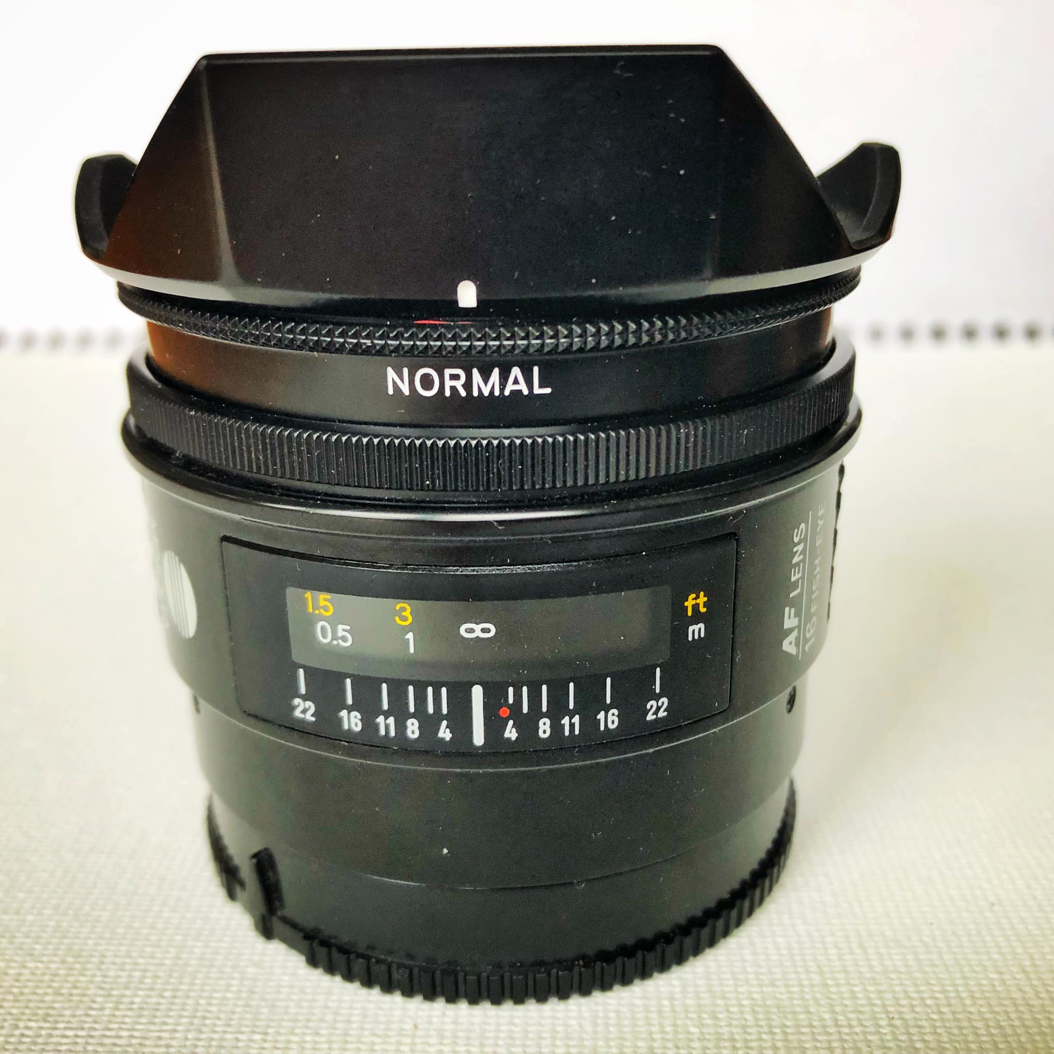 What's the price for a Minolta fisheye 16mm f2.8 lens in excellent