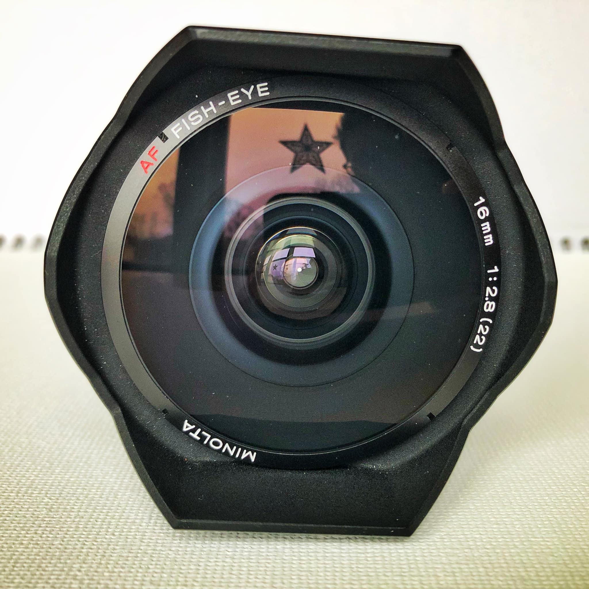What's the price for a Minolta fisheye 16mm f2.8 lens in excellent
