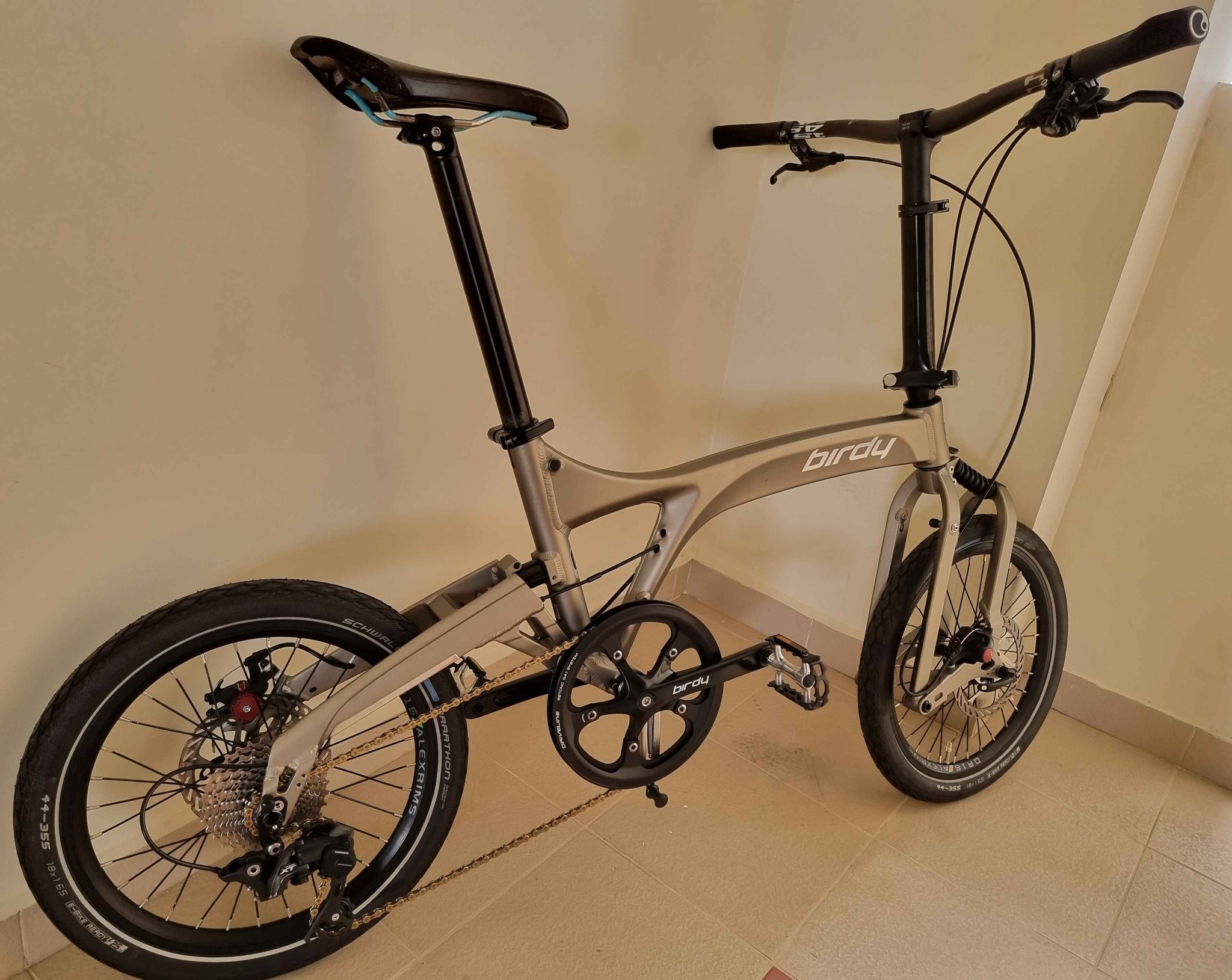 BD-1 Capreo ９速　Birdy rises und muller 2004 Birdy BD-1 with Shimano Capreo 9s still feels new