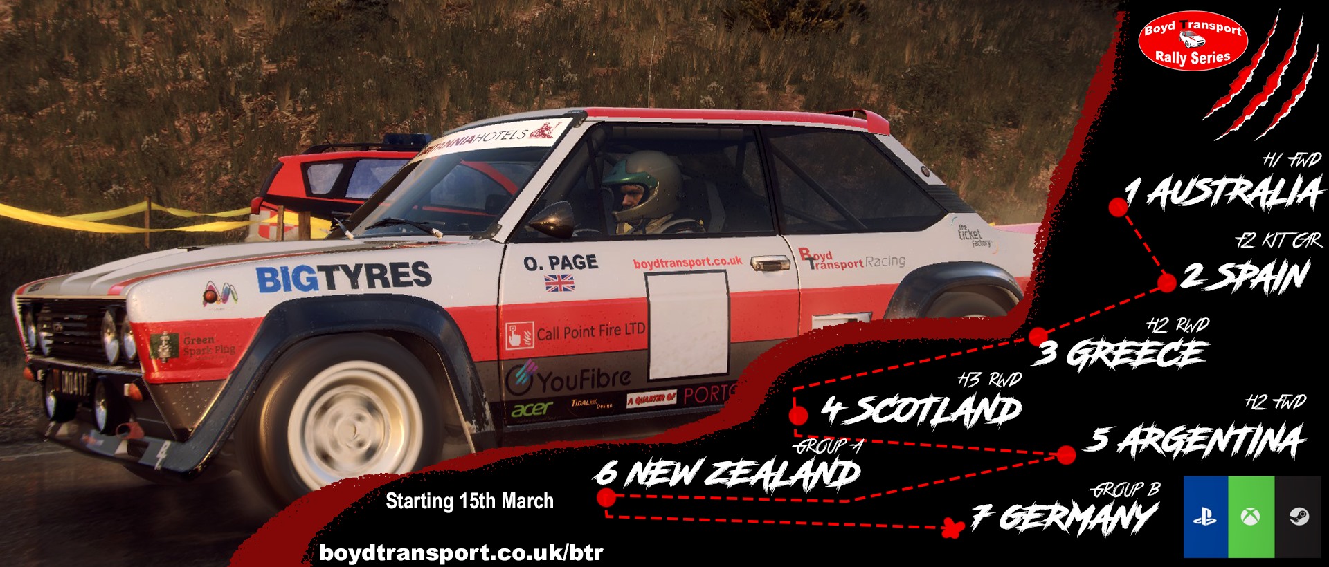 Boyd Transport Rally Series | ++Boyd Transport Racing Rally Series III ...
