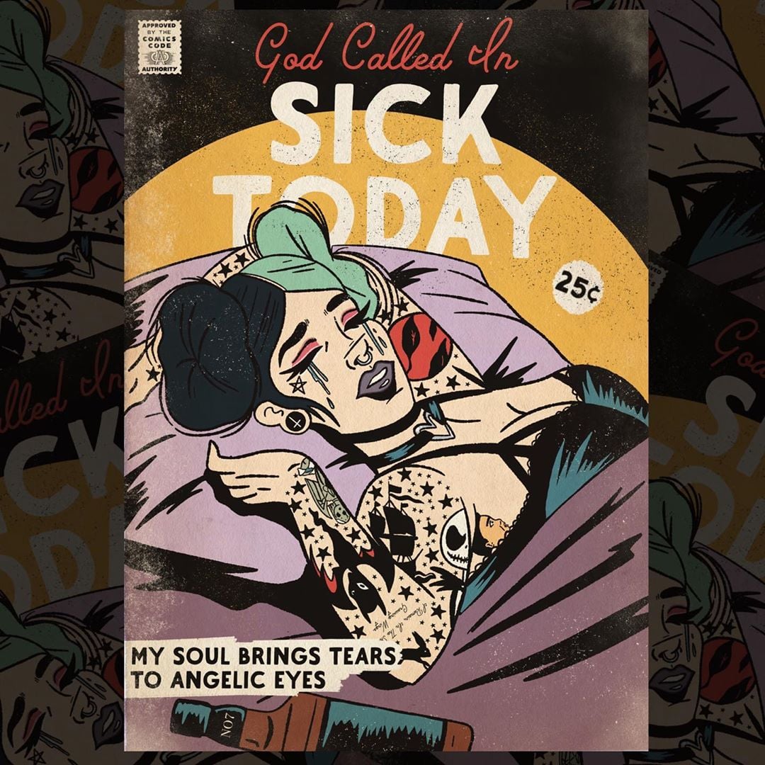 Afi God Called In Sick Today Reimagined By He Creative Facebook God called in sick today. afi god called in sick today