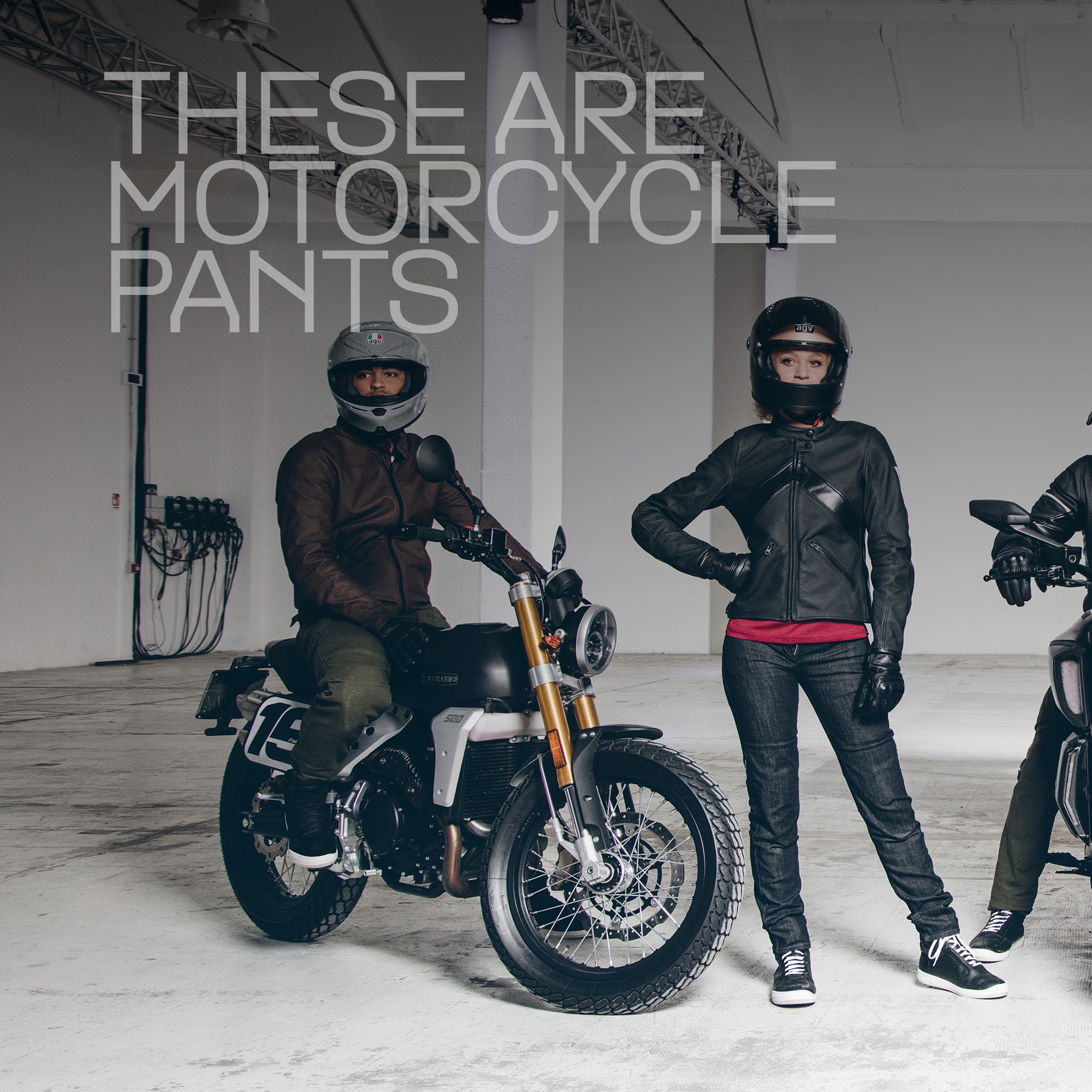 Protective motorbike pants designed for everyday challenges