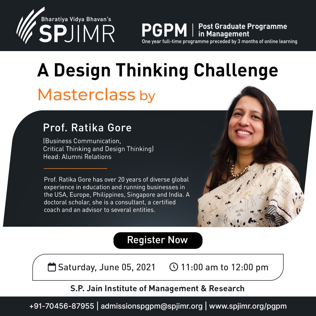 SPJIM... - SP Jain Institute of Management & Research (SPJIMR) | Facebook