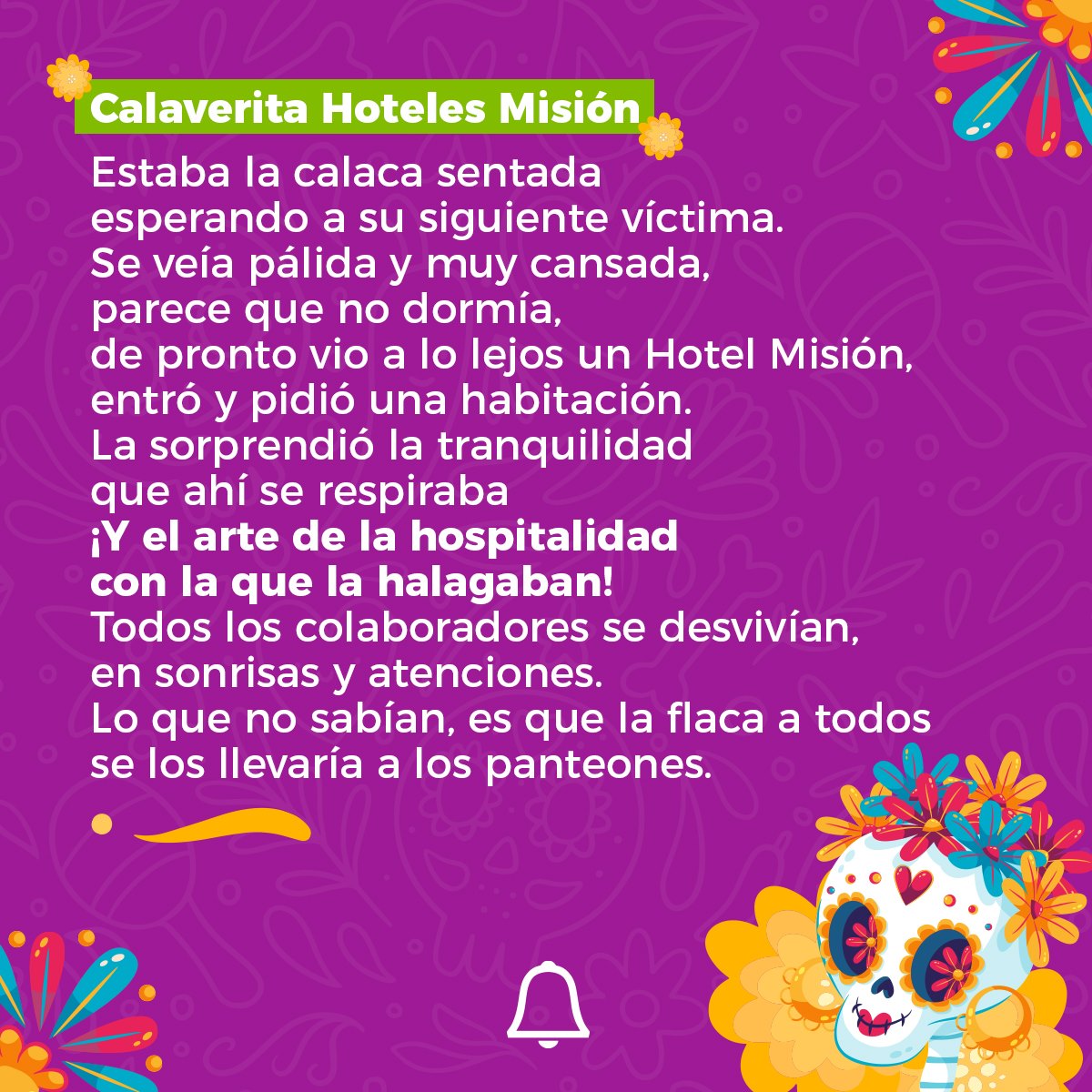 Hoteles Misión - ¿Conoces las calaveritas literarias... | Facebook